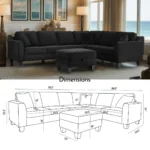 112_22-Width-Black-L-Shape-Livingroom-Furniture-Sets-With-Storage-Ottoman