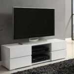 rukn al wadi High-Gloss-White-TV-Stand-1-1