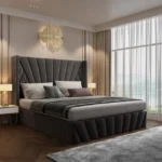 Grey Luxe Bed