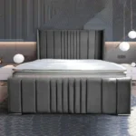 Luxury-Velvet-Upholstered-Wing-Ottoman-Bed-1-650×650