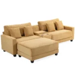 Oversized-Corduroy-Upholstered-Sofa-With-2-Removable-Ottomans_2C4-Pillows_2C-USB-_26-Type-C-charging-port_2Cand-2-Cup-Holders_8c305c39-953e-4f54-ae6b-90ef5a1472c0