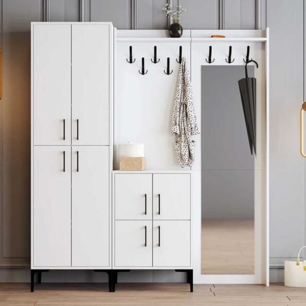 adila shoe storage hall tree