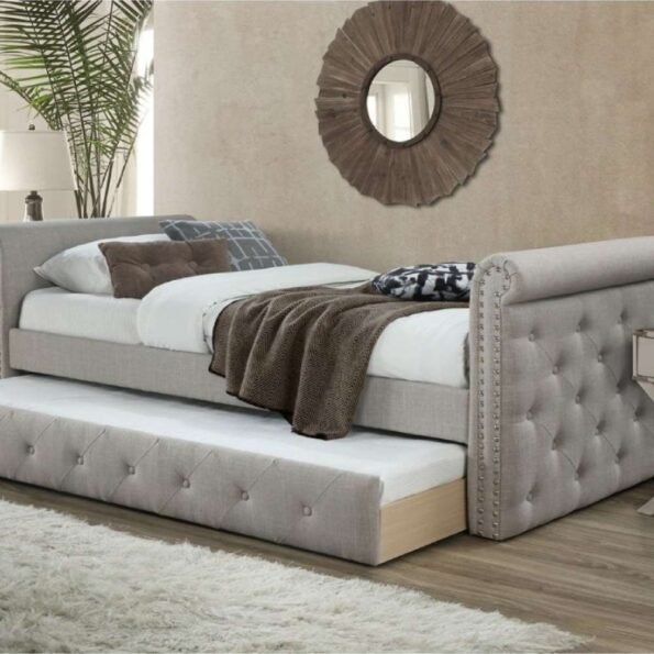 chester tufted twin daybed with trundle