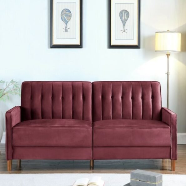 cornell square arm sofa bed