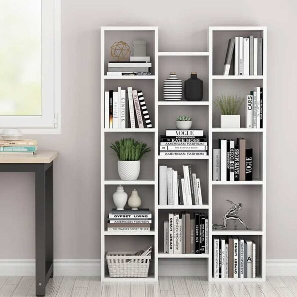 fatima furniture ladder bookcase