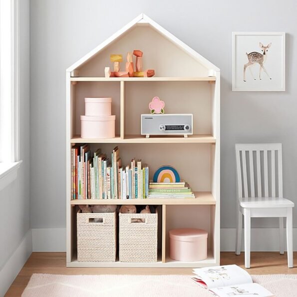 modern house bookcase