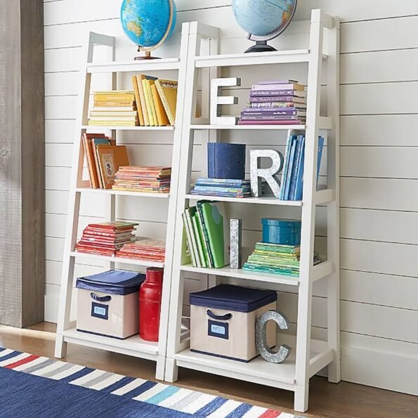 morgan leaning bookcase