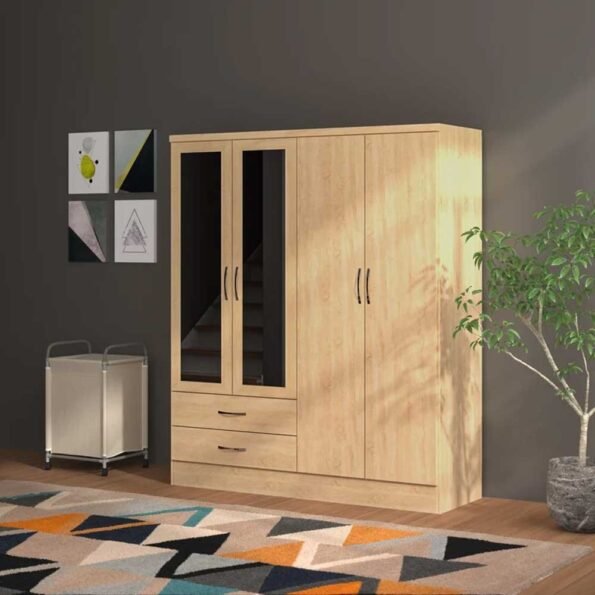 sayville 4 door wardrobe