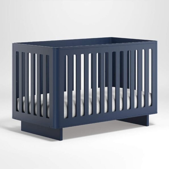 sycamore white baby crib
