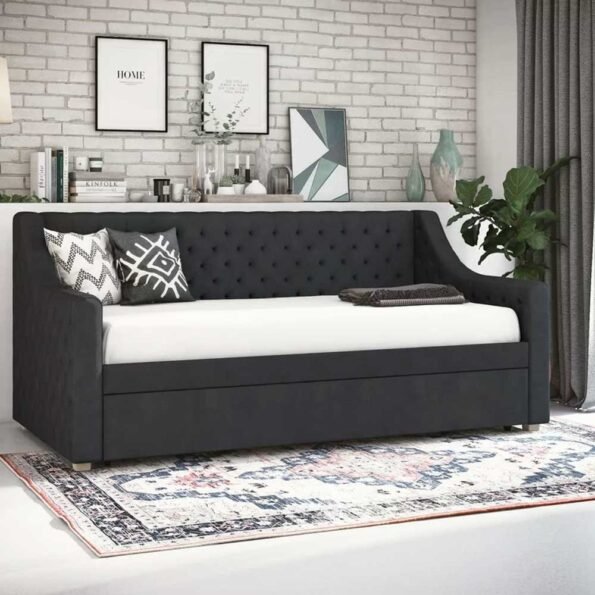 upholstered single daybed