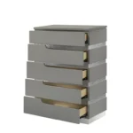 Marchan+6-Piece+Wood+Bedroom+Set+(Bed_Dresser_Mirror_Chest_2+Nightstands),+Gray