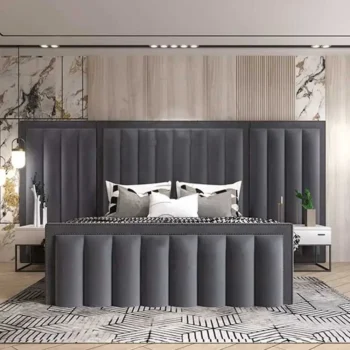 Nimbus - Velvet Platform Bed