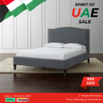 Eton - Nailhead-Trim Arched Bed