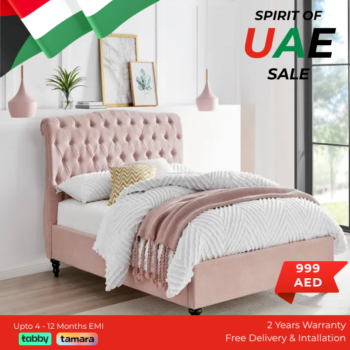 The Rosa - Luxe Button-Tufted Velvet Bed