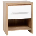 Rukn Seville 1 Drawer Bedside Table