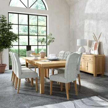 Rukn Normandy 6-8 Seater Extendable Dining Table