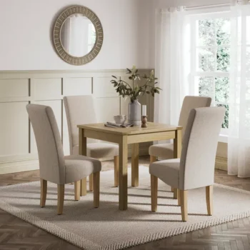 Rukn Olney Compact 4 Seater Square Dining Table
