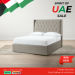 Chester -Tufted Wingback Bed