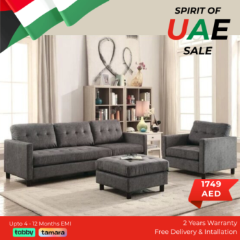 Metro Charcoal Lounge Set