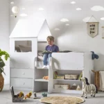 Rukn Orpheus Midsleeper Children's House Style Bed