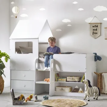 Rukn Orpheus Midsleeper Children's House Style Bed