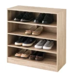 Rukn Natural 12 Pair Shoe Storage Unit