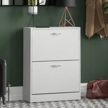 Rukn Vida Designs 2 Tier Shoe Cabinet