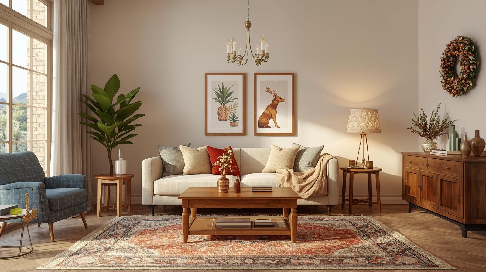 Seasonal Themed Styling Room showing seasonal decor updates Ramadan holidays celebrations 2560 by 1772