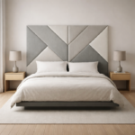 GeoLuxe Designer Upholstered Bed