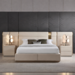 Novara Padded Headboard Bed