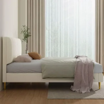 Home 56 Maple Vandana Modern Upholstered Panel Bed 1 700x700 1