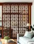 Room Divider with Screen