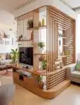 Modern Custom Wooden Room Partition