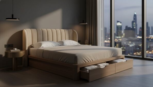 10 Inspiring Bed with Storage and Bed Back Designs for UAE Homes in 2026